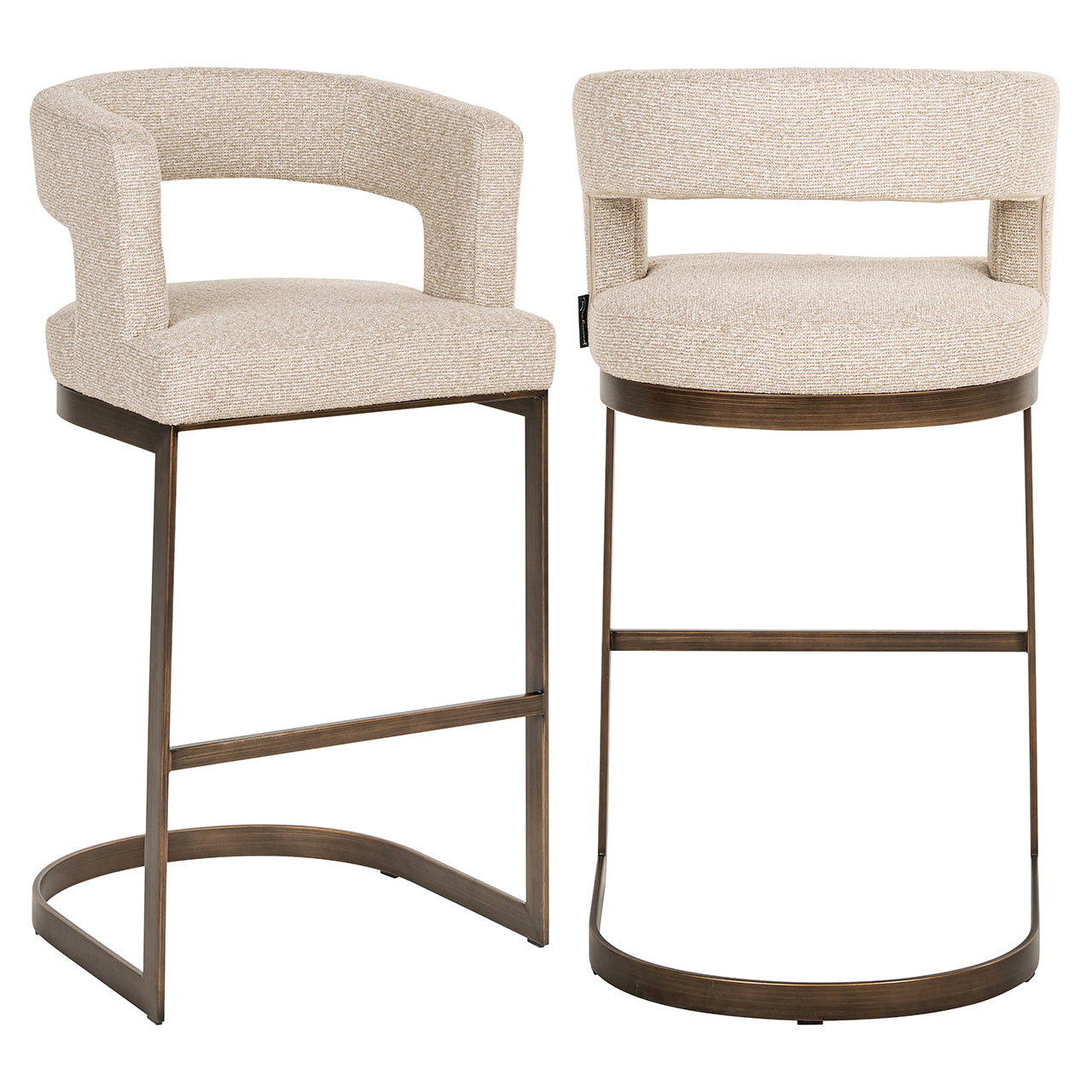 Richmond Interiors Barstuhl Ellis biscotti (Biscotti) Barstuhl Richmond Interiors