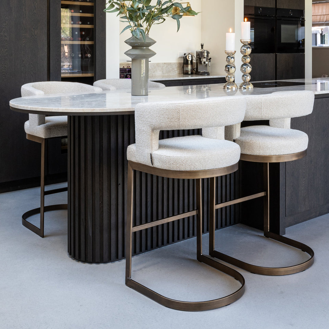 Richmond Interiors Barstuhl Ellis biscotti (Biscotti) Barstuhl Richmond Interiors