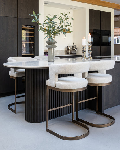 Richmond Interiors Barstuhl Ellis biscotti (Biscotti) Barstuhl Richmond Interiors