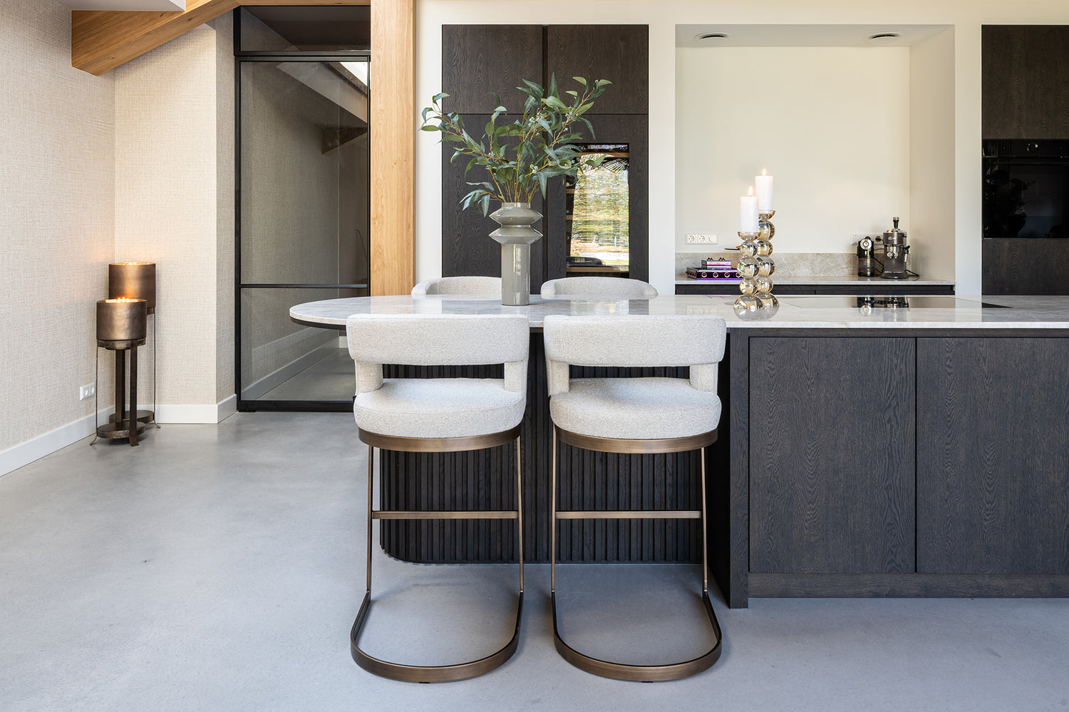 Richmond Interiors Barstuhl Ellis biscotti (Biscotti) Barstuhl Richmond Interiors