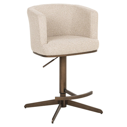 Richmond Interiors Barhocker Cheyenne biscotti swivel