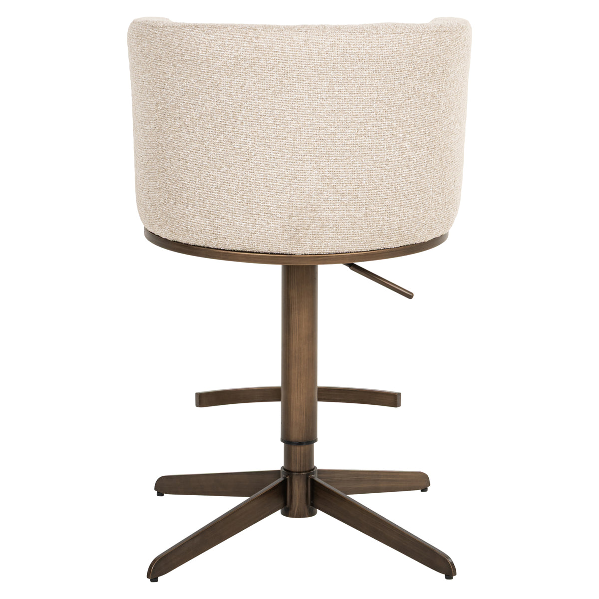 Richmond Interiors Barhocker Cheyenne biscotti swivel