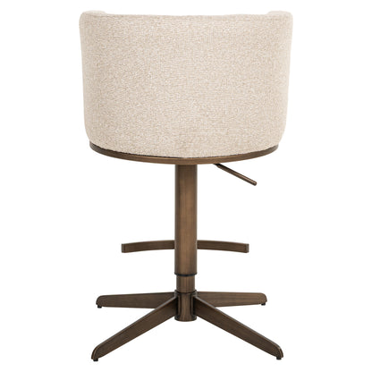Richmond Interiors Barhocker Cheyenne biscotti swivel