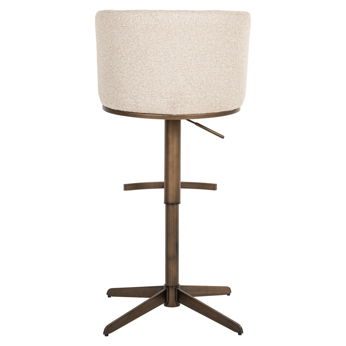 Richmond Interiors Barhocker Cheyenne biscotti swivel
