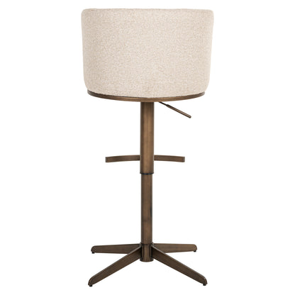 Richmond Interiors Barhocker Cheyenne biscotti swivel