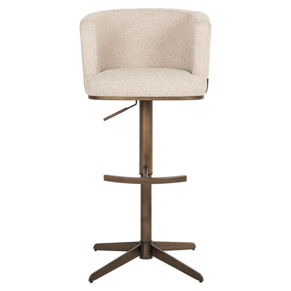Richmond Interiors Barhocker Cheyenne biscotti swivel