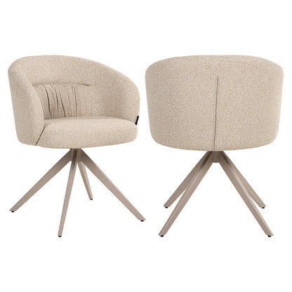 Richmond Interiors Drehstuhl Olivia biscotti (Biscotti) Drehstuhl Richmond Interiors