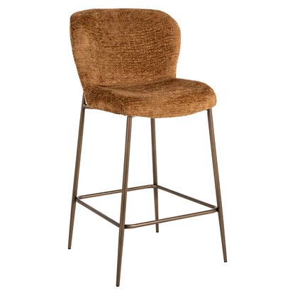 Richmond Interiors Thekenstuhl Odarby cognac fusion Thekenstuhl Richmond Interiors