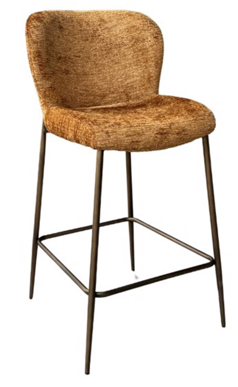 Richmond Interiors Thekenstuhl Odarby cognac fusion Thekenstuhl Richmond Interiors