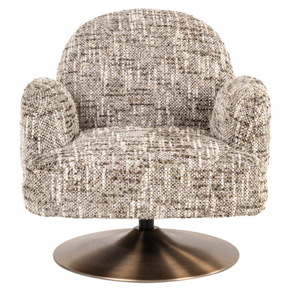 Richmond Interiors Lounge Stuhl Kagney brown omara swivel Richmond Interiors