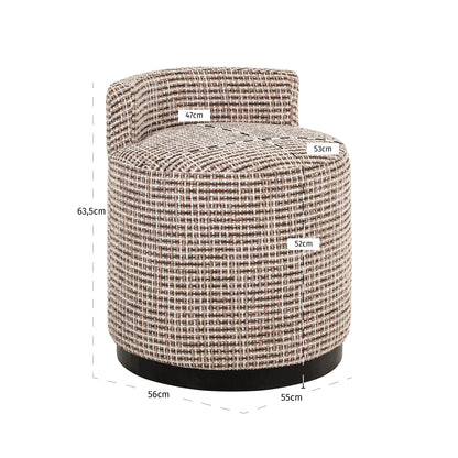 Richmond Interiors Esszimmerstuhl Odette customized 55Ø fire retardant Richmond Interiors