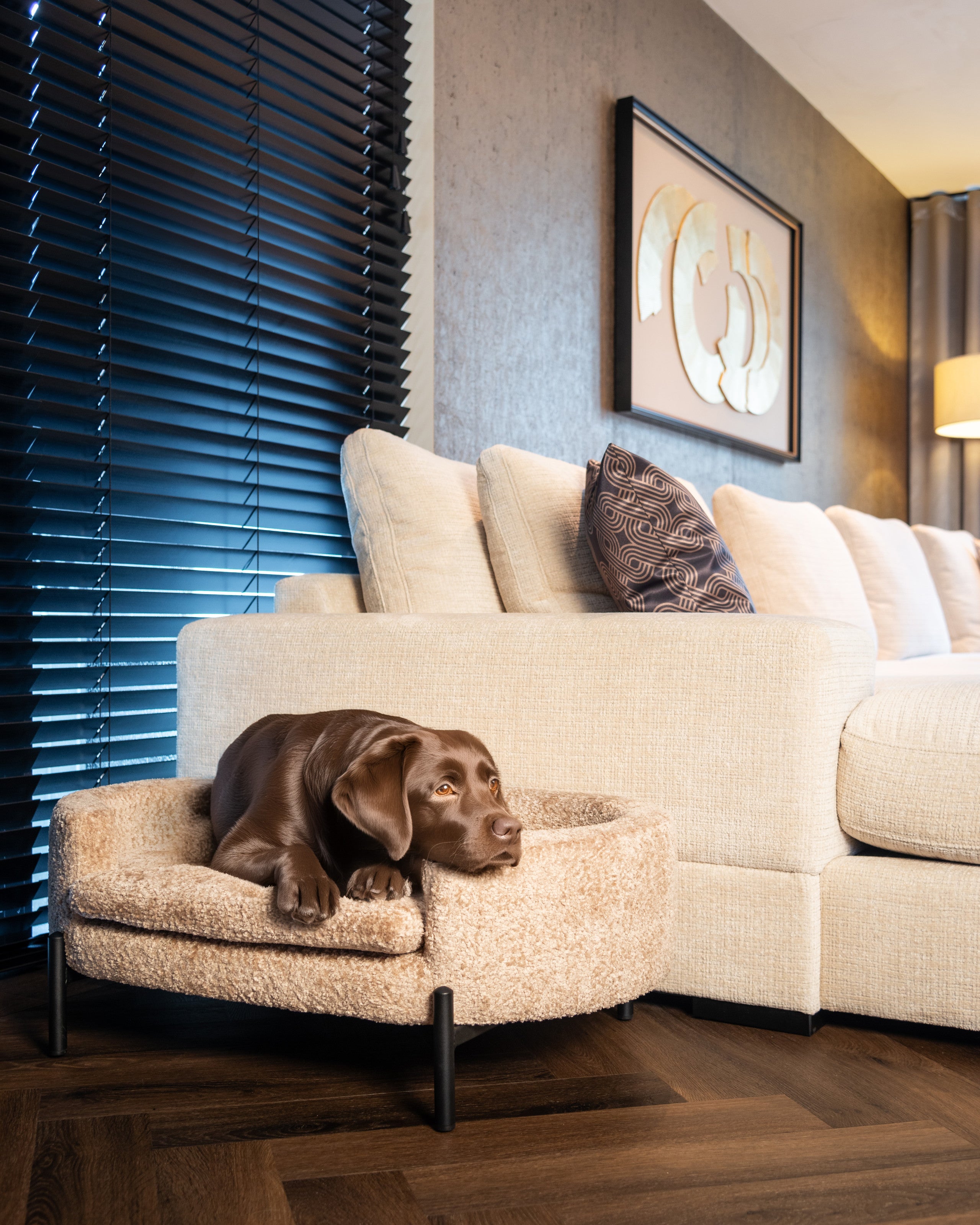 Richmond Interiors Wandkunst Eden black/gold Wandkunst Richmond Interiors