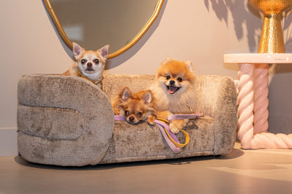 Richmond Interiors Hundebett Bingo taupe chenille Hundebett Richmond Interiors