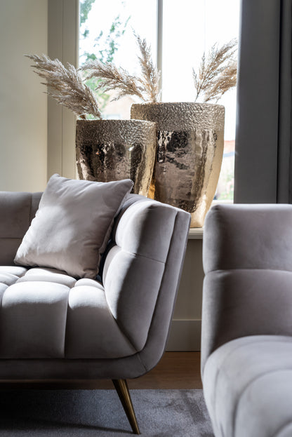 Richmond Interiors Lounge Stuhl Huxley khaki velvet Lounge Stuhl Richmond Interiors