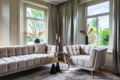 Richmond Interiors Lounge Stuhl Huxley khaki velvet Lounge Stuhl Richmond Interiors