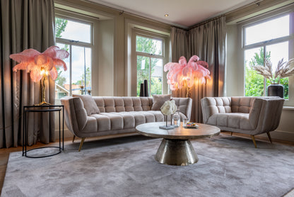 Richmond Interiors Lounge Stuhl Huxley khaki velvet Lounge Stuhl Richmond Interiors
