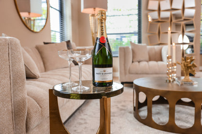 Richmond Interiors Couchtisch Du Pont brushed gold Richmond Interiors