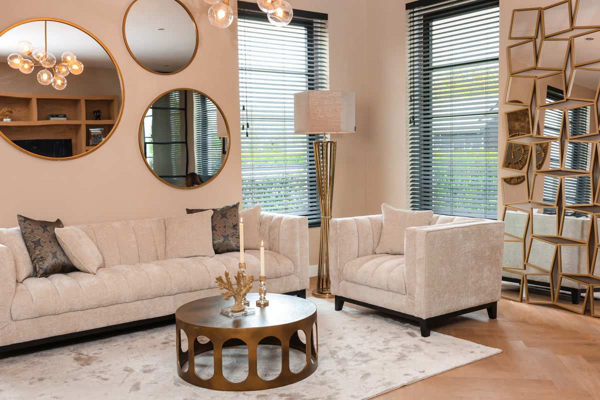 Richmond Interiors Kerzenhalter Meral brown small