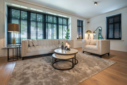 Richmond Interiors Tischlampe Dex brushed gold Tischlampe Richmond Interiors