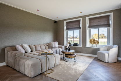 Richmond Interiors Kerzenhalter Livi black/gold large Kerzenhalter Richmond Interiors