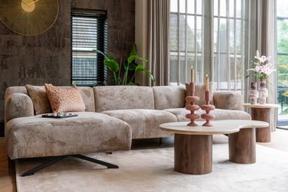 Richmond Interiors Beistelltisch Douglas brown 50Ø