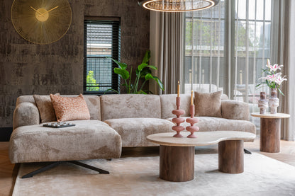 Richmond Interiors Beistelltisch Douglas brown 50Ø