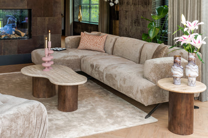 Richmond Interiors Beistelltisch Douglas brown 50Ø