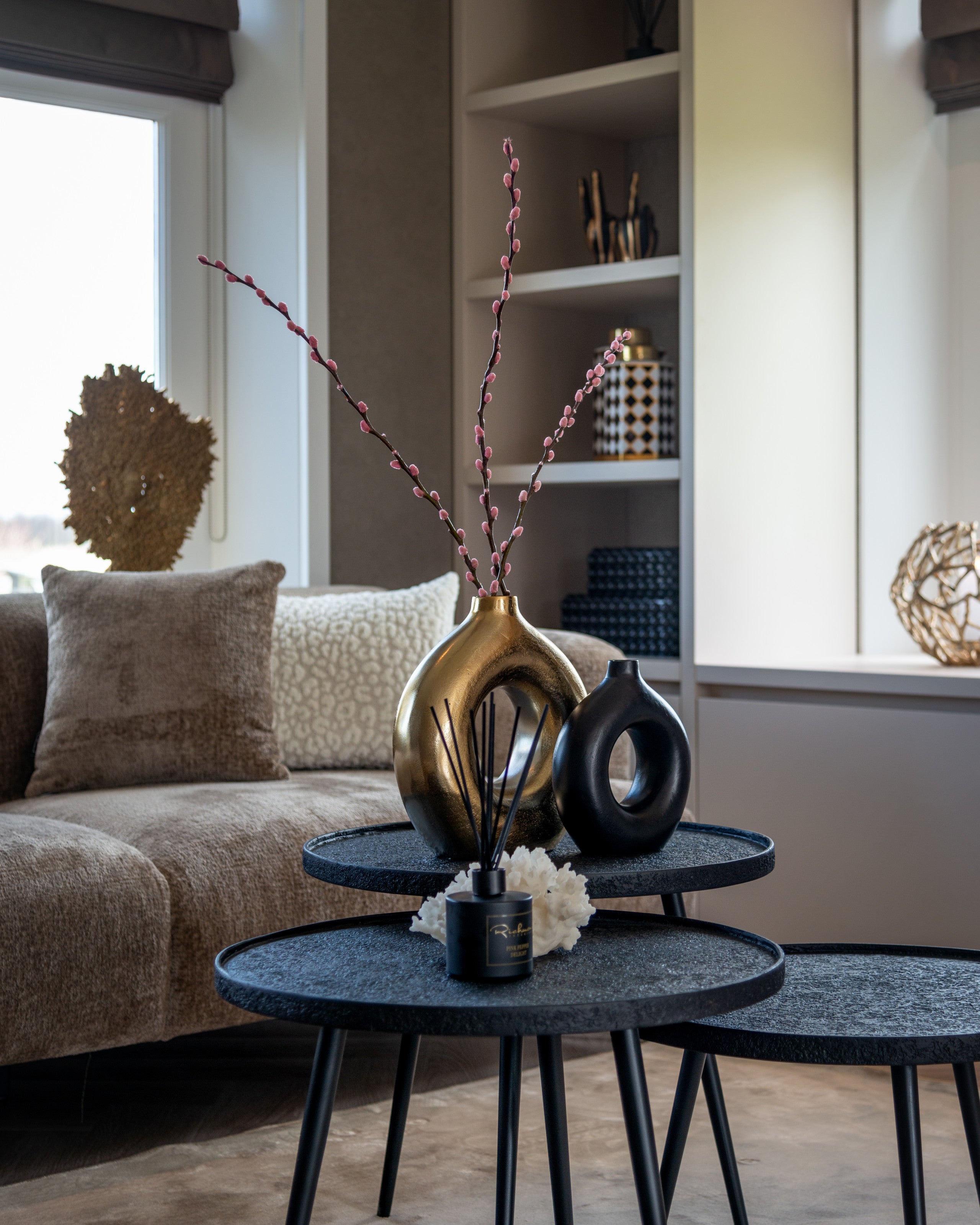 Richmond Interiors Vase Felicia gold