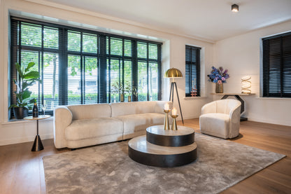 Richmond Interiors Tischlampe Jaimin brushed gold Tischlampe Richmond Interiors