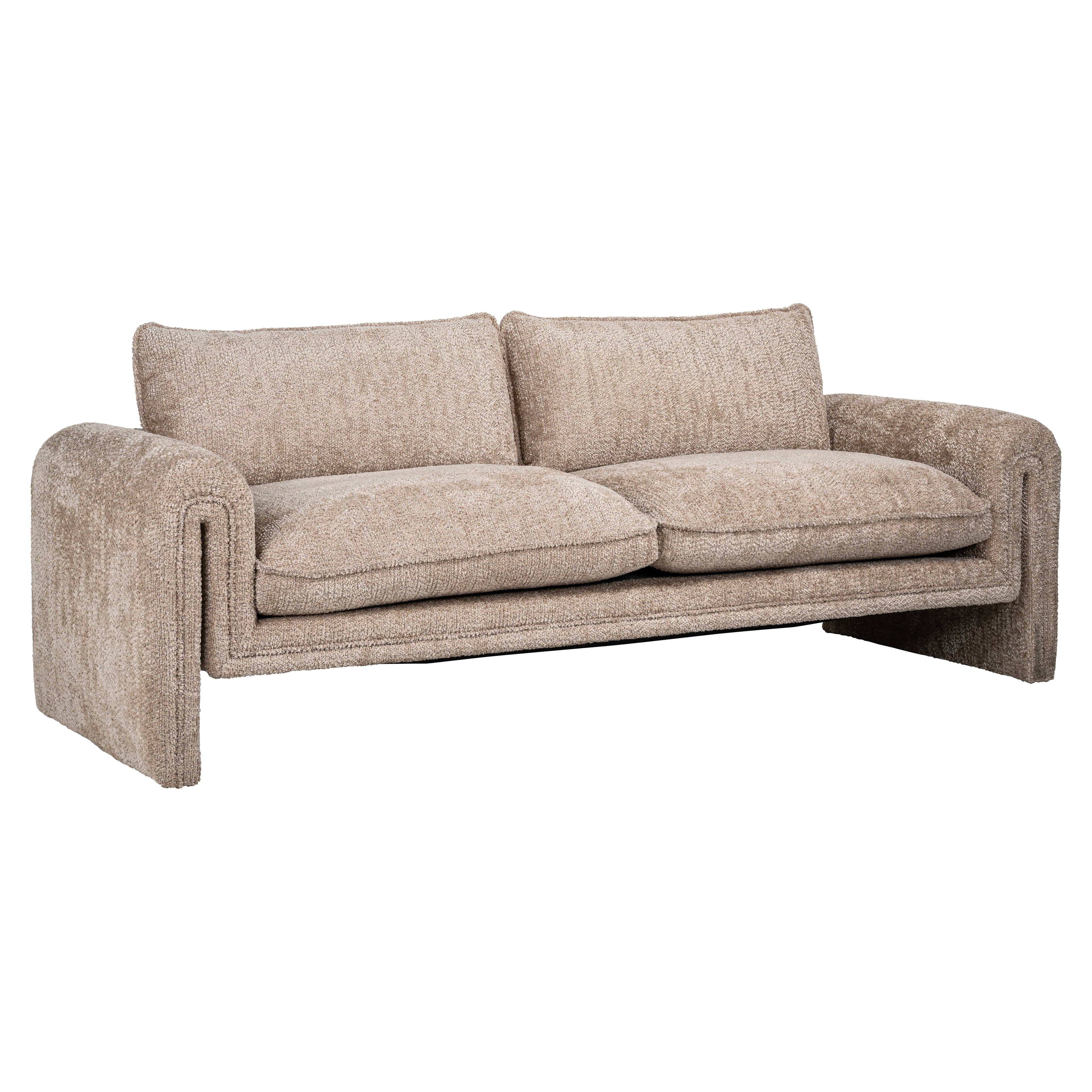 Richmond Interiors - Sofa Sandro lovely beige 3-Sitzer Sofa Richmond Interiors