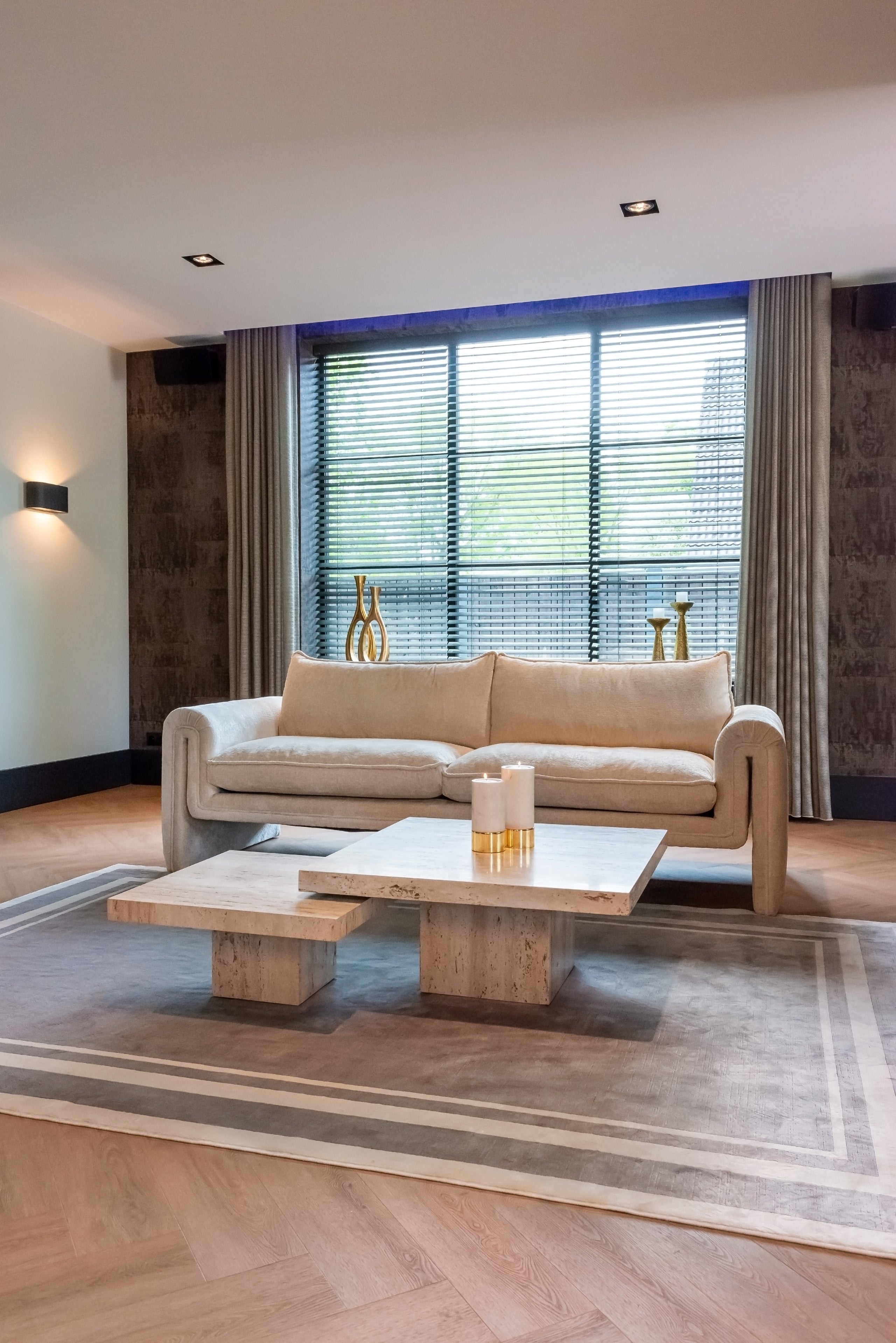 Richmond Interiors Couchtisch La Cantera beige (Set of 2)