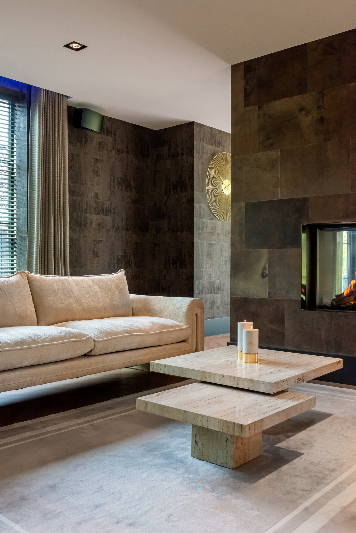 Richmond Interiors Couchtisch La Cantera beige (Set of 2)