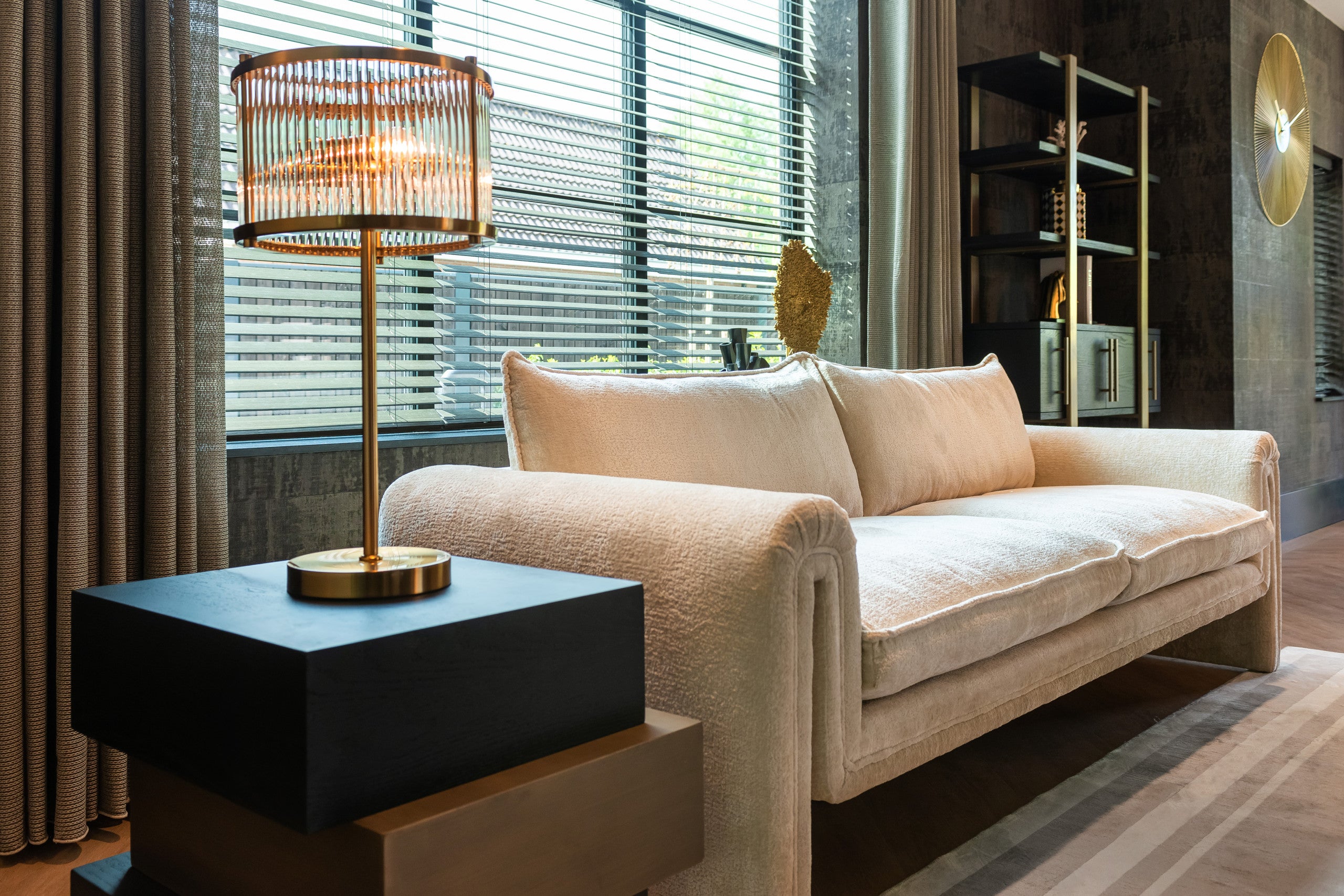 Richmond Interiors Beistelltisch Cambon dark coffee Beistelltisch Richmond Interiors