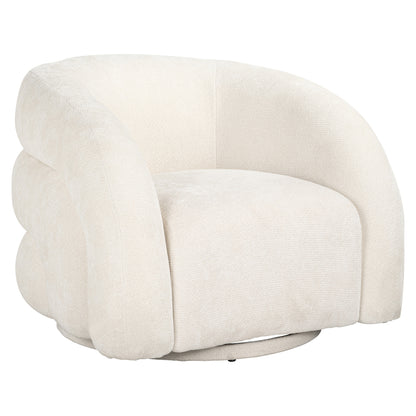 Richmond Interiors Lounge Stuhl Arcus white unicorn swivel Lounge Stuhl Richmond Interiors