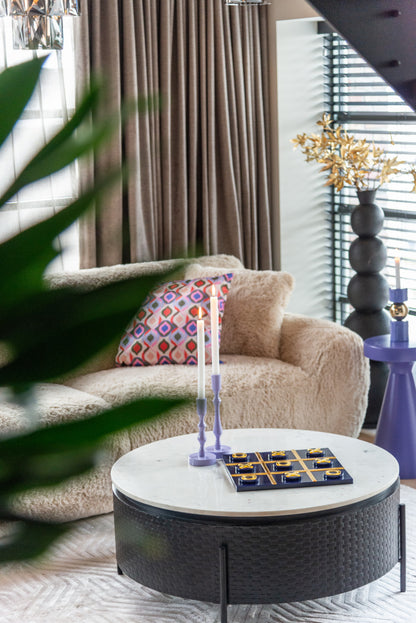 Richmond Interiors Kerzenhalter Febe purple