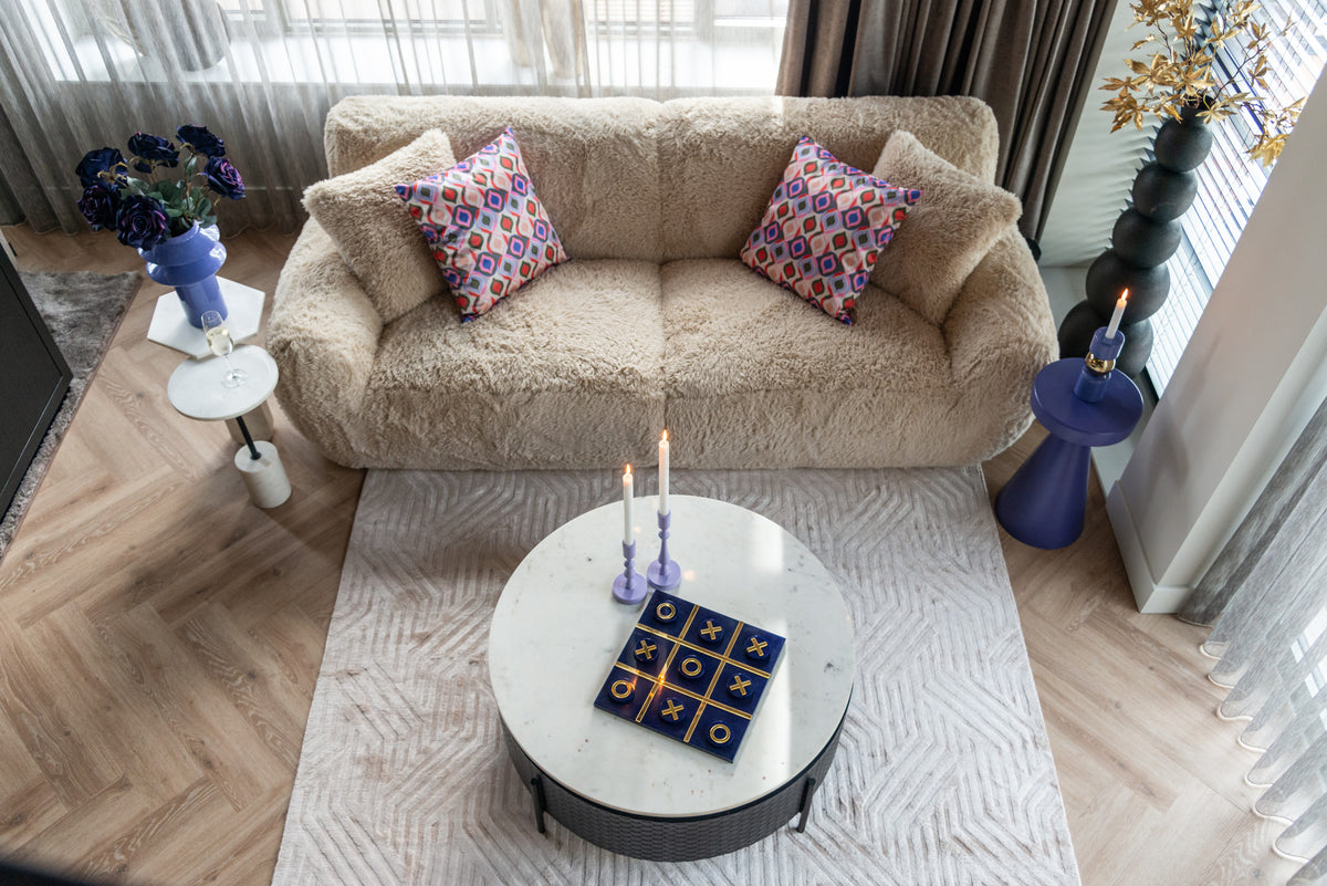 Richmond Interiors Beistelltisch Tempus gold Richmond Interiors