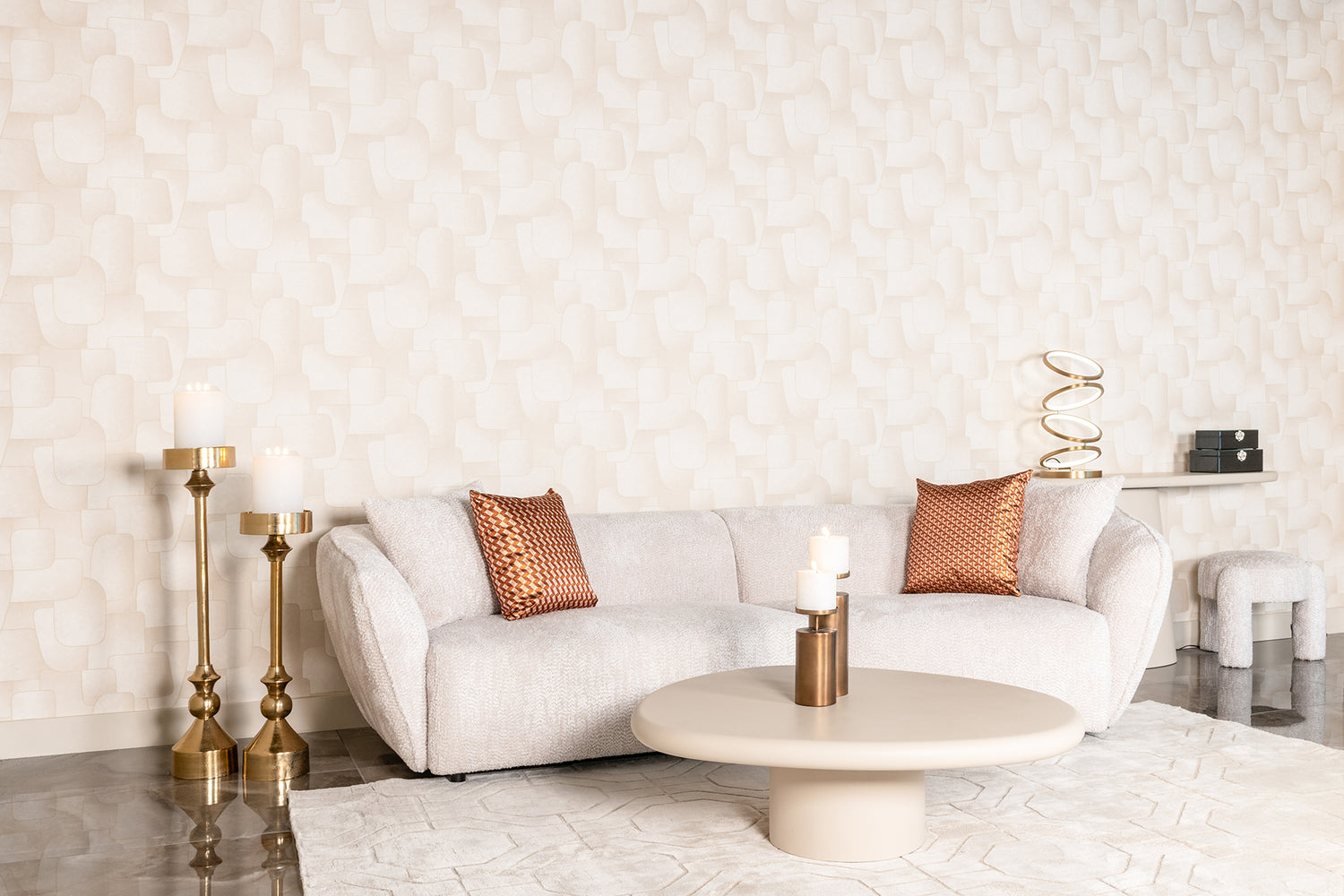 Richmond Interiors Ablagetisch Clayton beige Konsolentisch Richmond Interiors