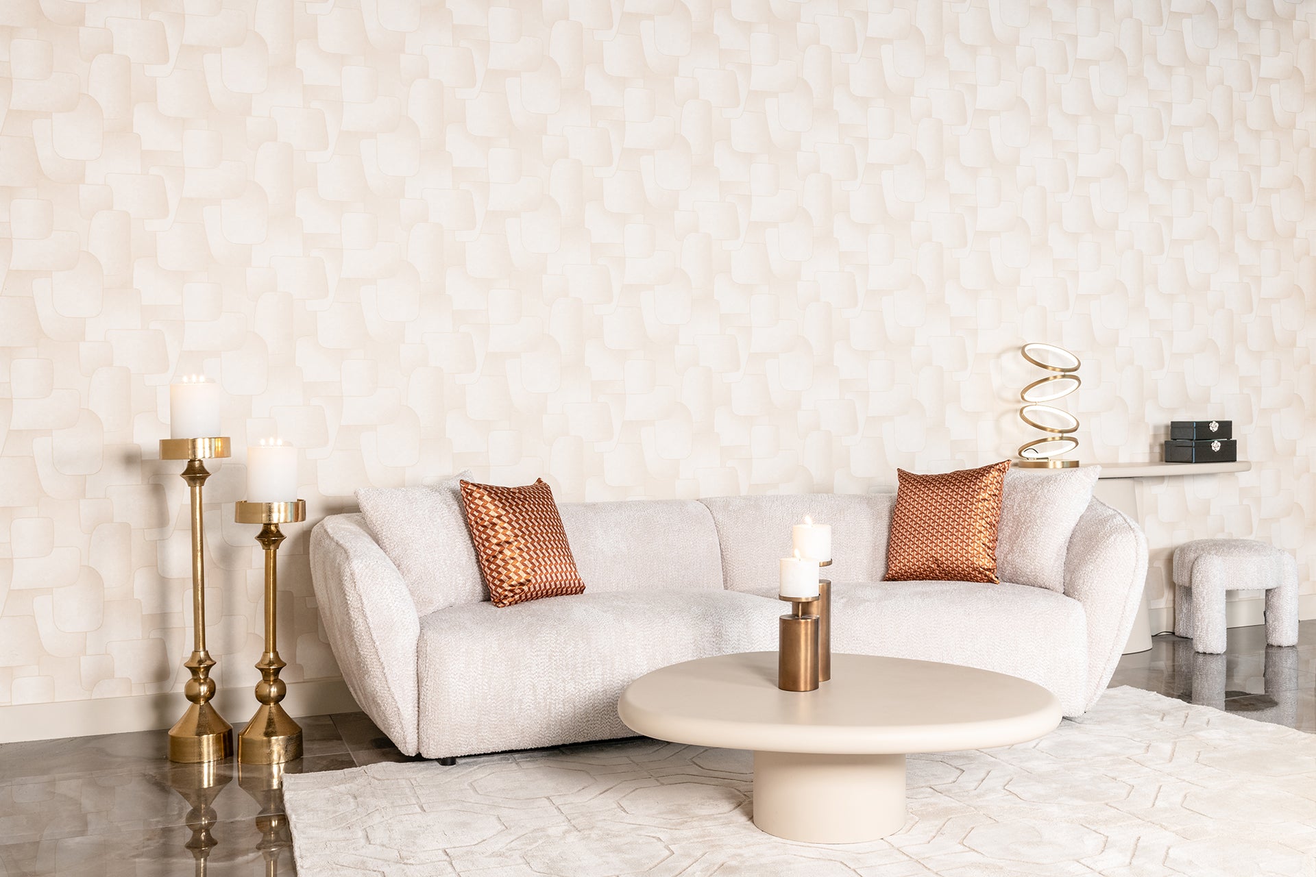 Richmond Interiors Ablagetisch Clayton beige Konsolentisch Richmond Interiors