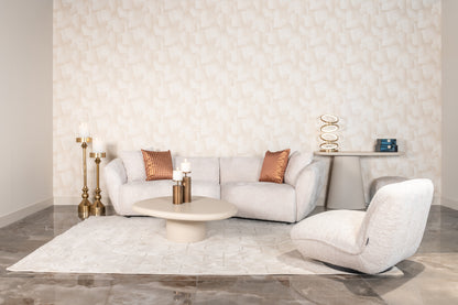 Richmond Interiors Couchtisch Clayton beige 110x90 Couchtisch Richmond Interiors