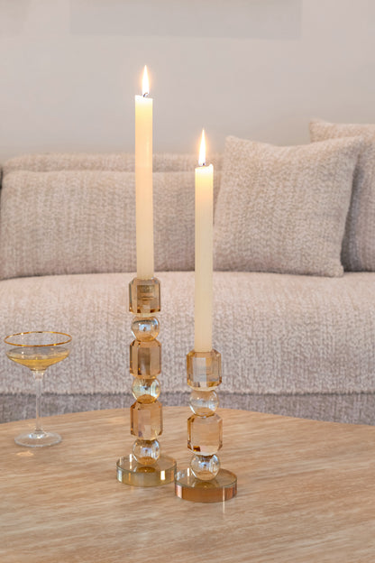 Richmond Interiors Kerzenhalter Meral brown large Kerzenhalter Richmond Interiors