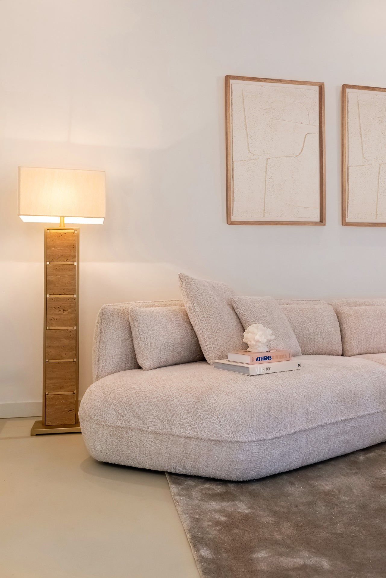 Richmond Interiors - Sofa Rodina lovely cream 4-Sitzer Sofa Richmond Interiors