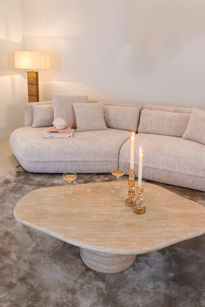 Richmond Interiors Couchtisch Fictus beige 130