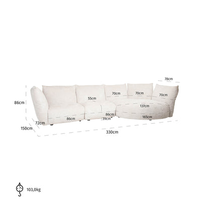 Richmond Interiors Sofa Loyd lovely cream Sofa Richmond Interiors
