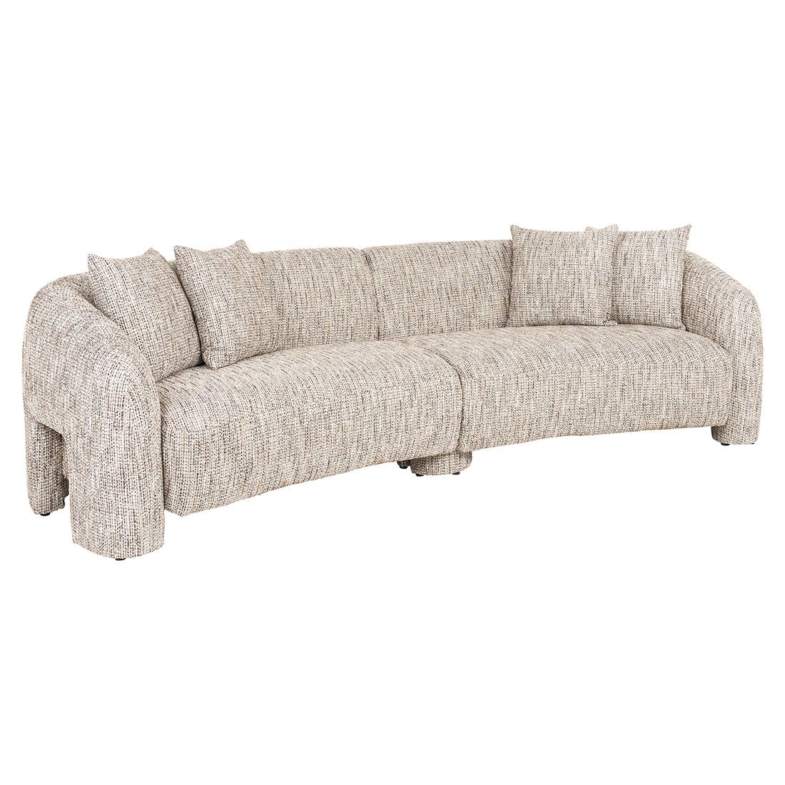 Richmond Interiors Sofa Milania trendy nature (Be Trendy 01 Nature) 3-Sitzer Sofa Richmond Interiors