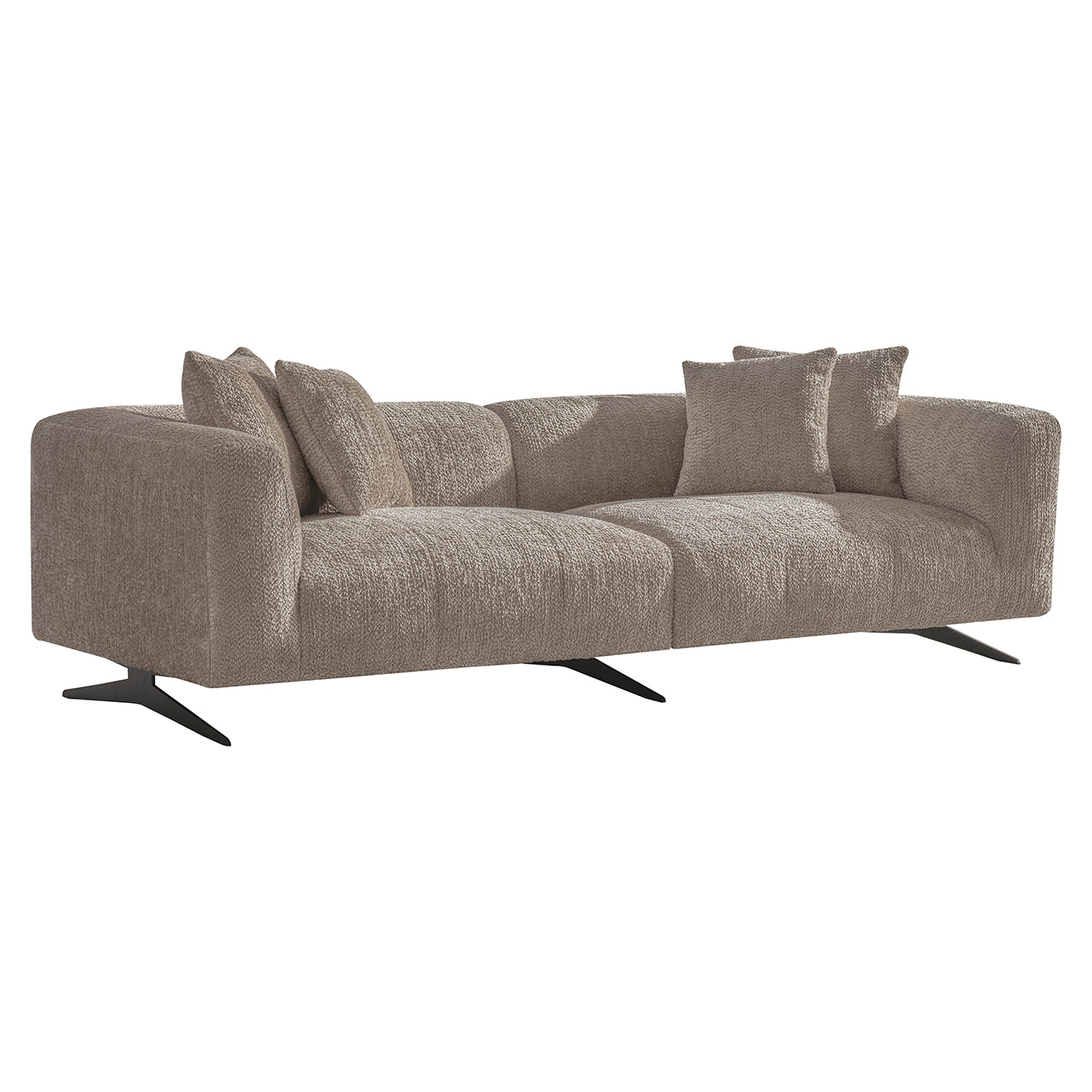 Richmond Interiors Sofa Hoxton 3-Sitzer (Be Lovely 170 Beige) 3-Sitzer Sofa Richmond Interiors