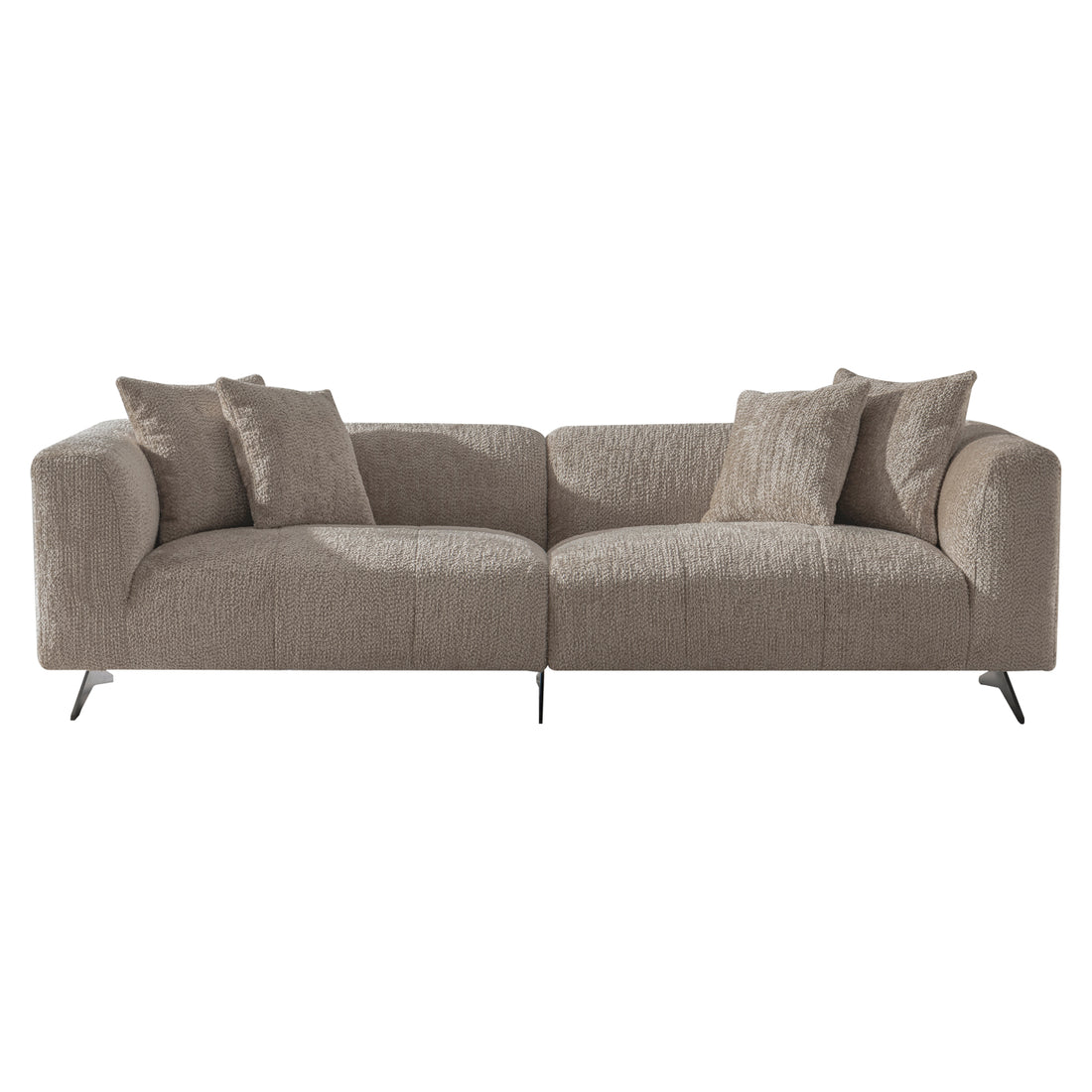 Richmond Interiors Sofa Hoxton lovely beige 3-seater Sofa Richmond Interiors