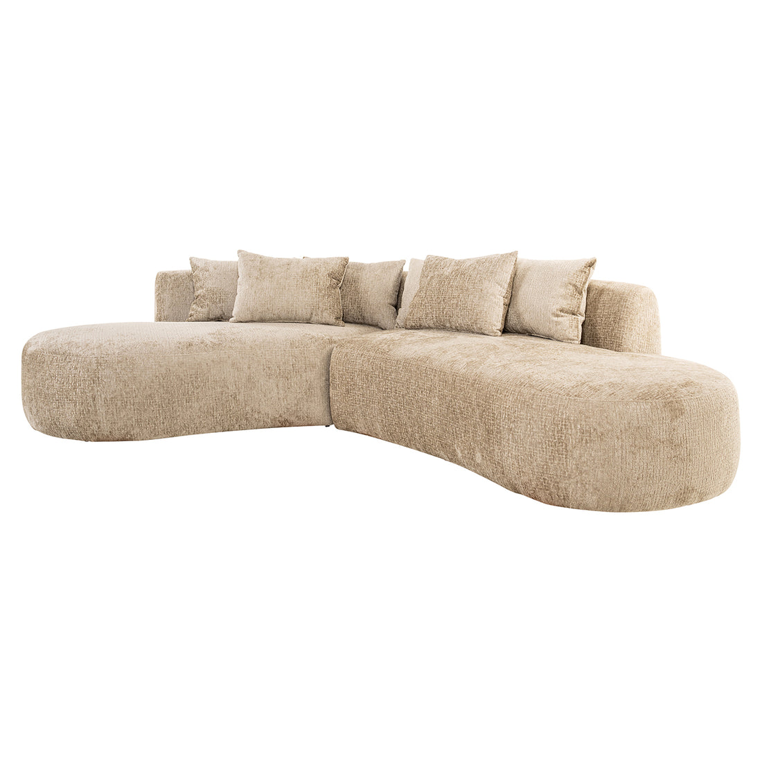 Richmond Interiors Sofa Cassie 4-Sitzer desert fusion (Fusion 109 desert) 4-Sitzer Sofa Richmond Interiors