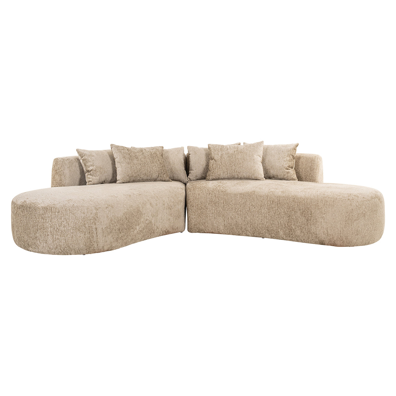 Richmond Interiors Sofa Cassie 4-Sitzer desert fusion (Fusion 109 desert) 4-Sitzer Sofa Richmond Interiors