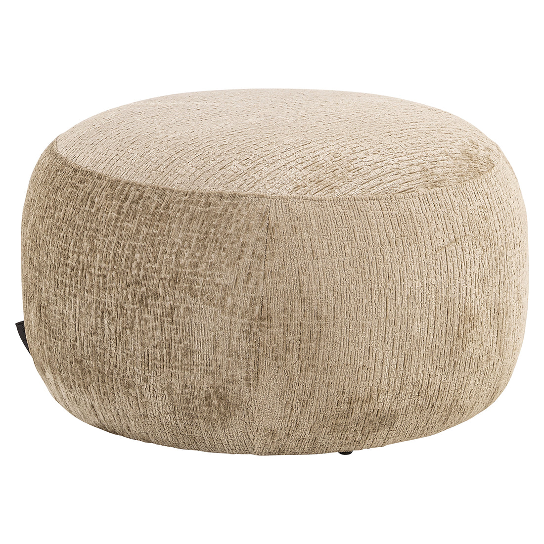 Richmond Interiors Hocker Cassie desert fusion (Fusion 109 desert) Pouf rund Richmond Interiors