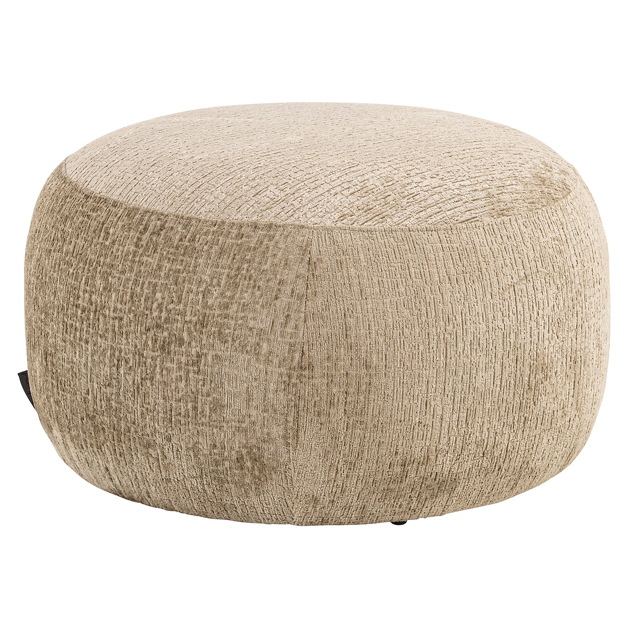 Richmond Interiors Hocker Cassie desert fusion (Fusion 109 desert) Pouf rund Richmond Interiors